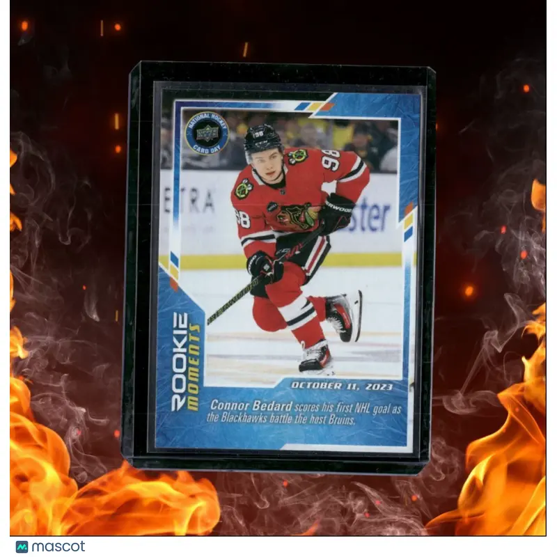 2024-25 Upper Deck National Hockey Card Day Connor Bedard Moments (B) Rookie