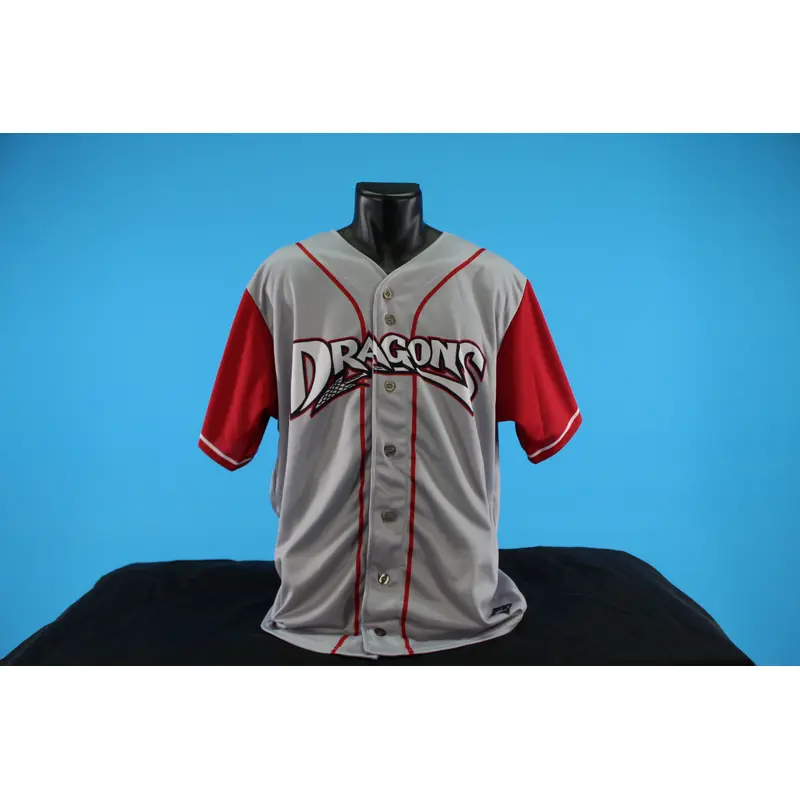 Dayton Dragons OT Sports Scarlet/Grey Replica Jersey
