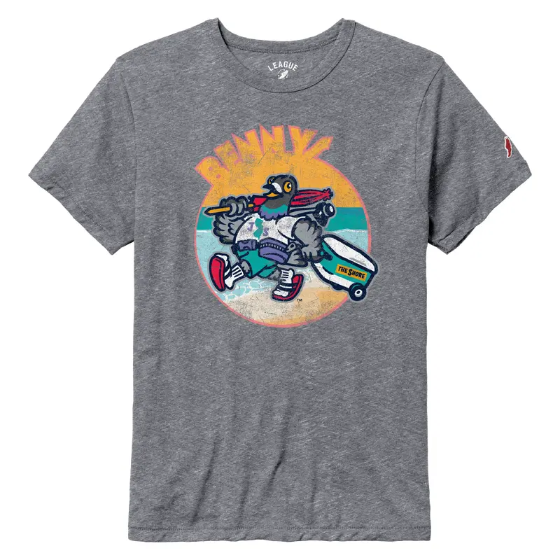 Jersey Shore BlueClaws TNC The Bennys Primary Logo Tee