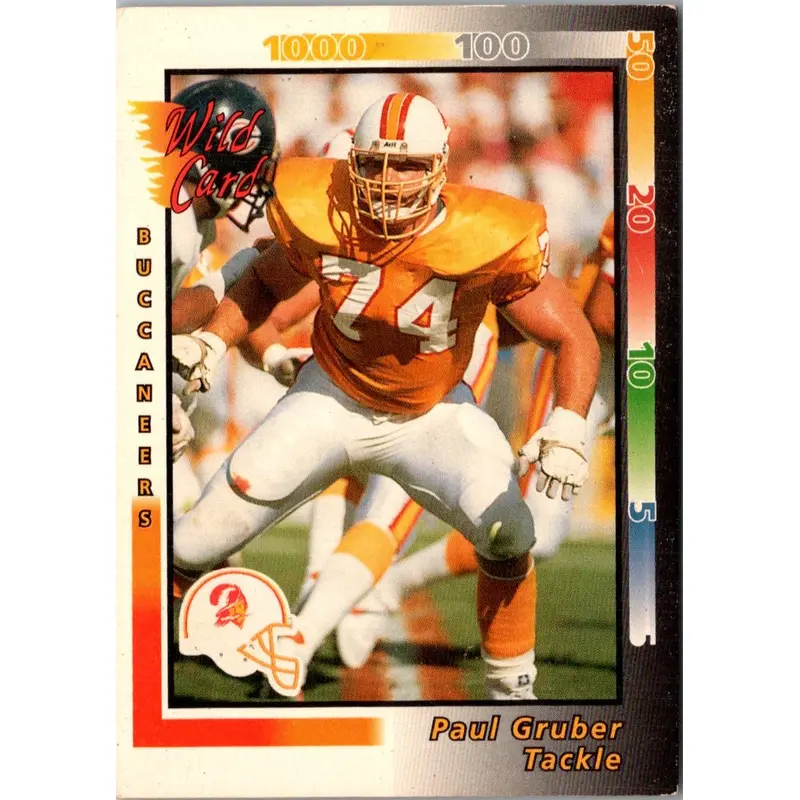 1992 Wild Card Paul Gruber #357