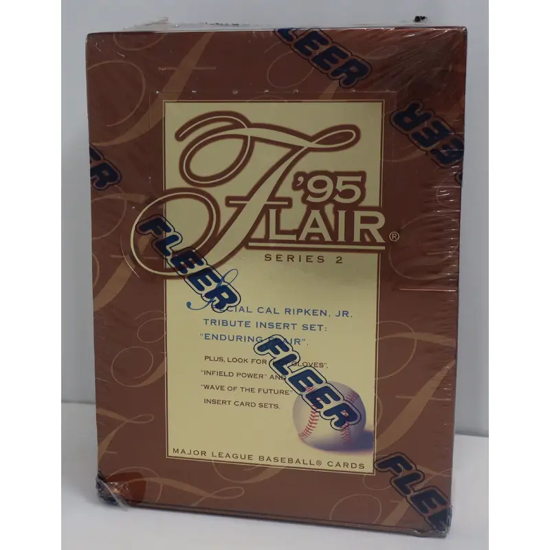 1995 Fleer Flair Baseball Series 2 Box