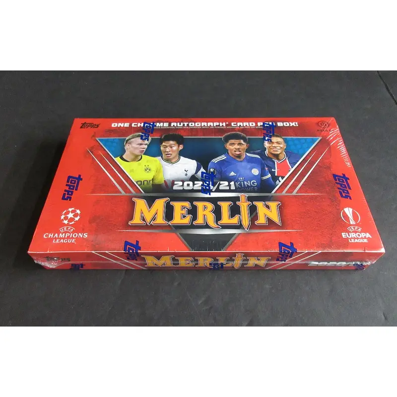 2020/21 Topps Chrome Merlin UEFA Soccer Box (Hobby) (Europa) (18/4)