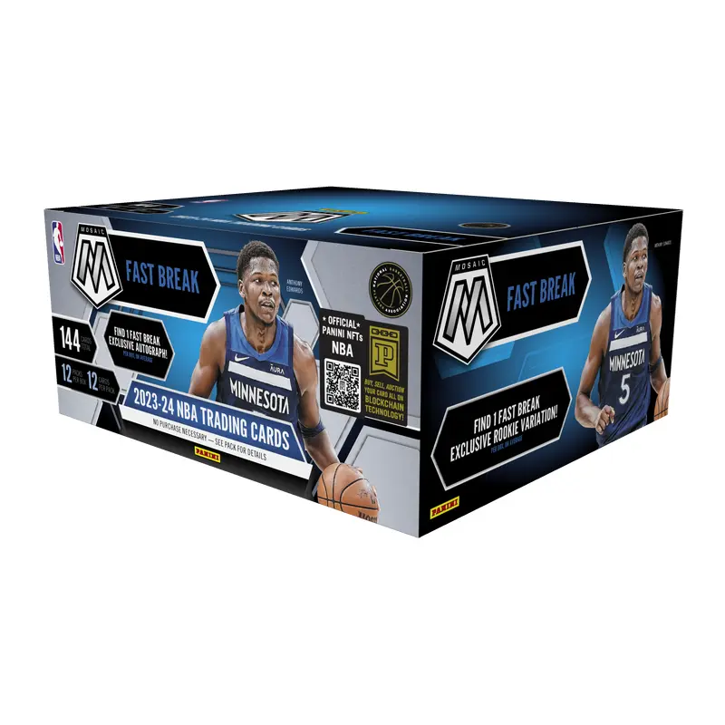 2023-24 Panini Mosaic Basketball Fast Break Hobby Box
