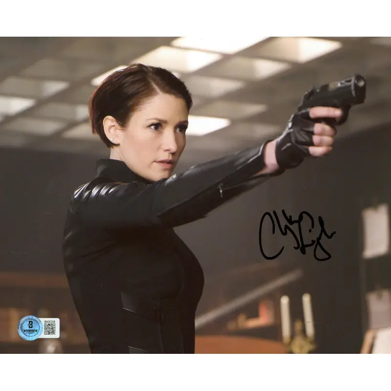 Chyler Leigh Supergirl Authentic Signed 8x10 Photo Autographed BAS #BN30208