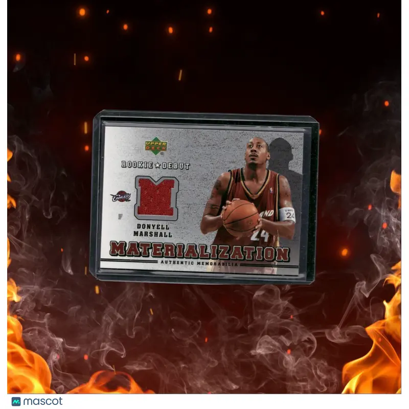 2006-07 Upper Deck Rookie Debut Donyell Marshall Materialization Jersey Rookie