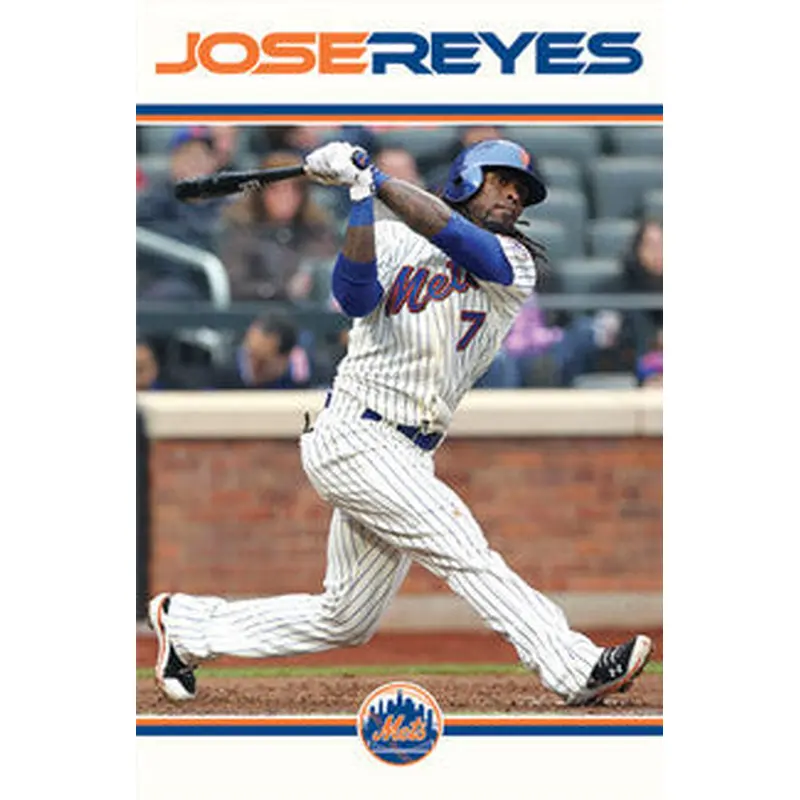 Jose Reyes "Power" New York Mets Poster - Costacos 2011