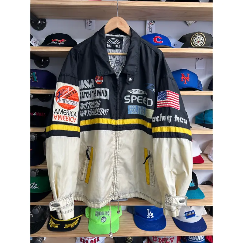 Vintage Southpole Racing Team America Winbreaker Jacket L / XL