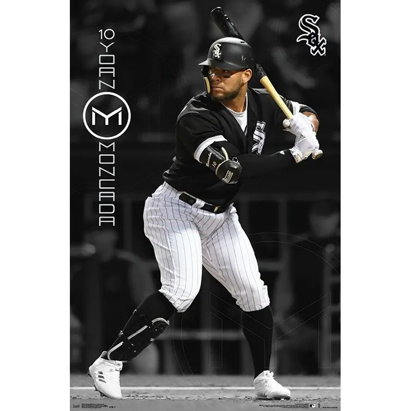 Yoan Moncada "Superstar" Chicago White Sox MLB Baseball Poster - Trends International