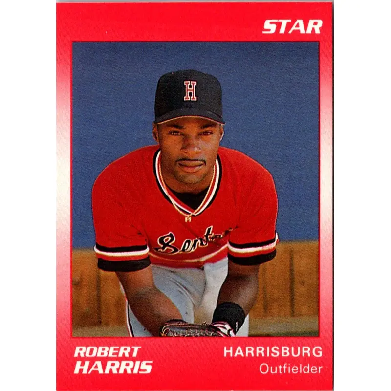 1990 Star Harrisburg Senators Robert Harris #9
