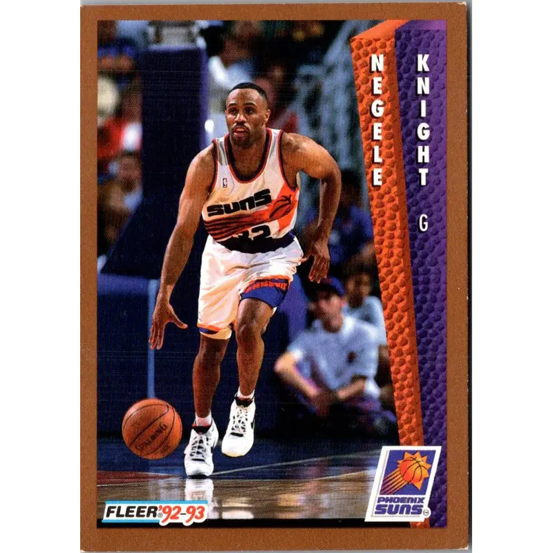 1992 Fleer Negele Knight #412