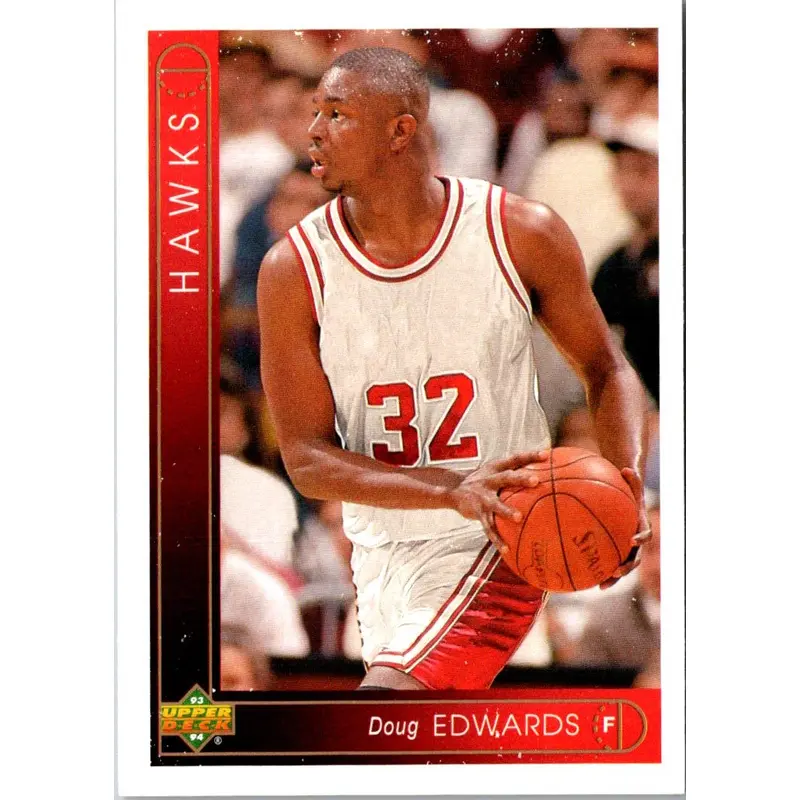 1993 Upper Deck Doug Edwards #158 Rookie