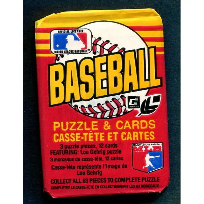 1985 Donruss Leaf Baseball Unopened Wax Pack