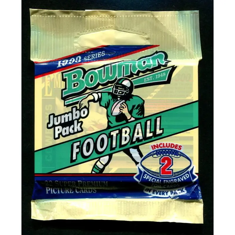 1993 Bowman Football Unopened Jumbo Pack