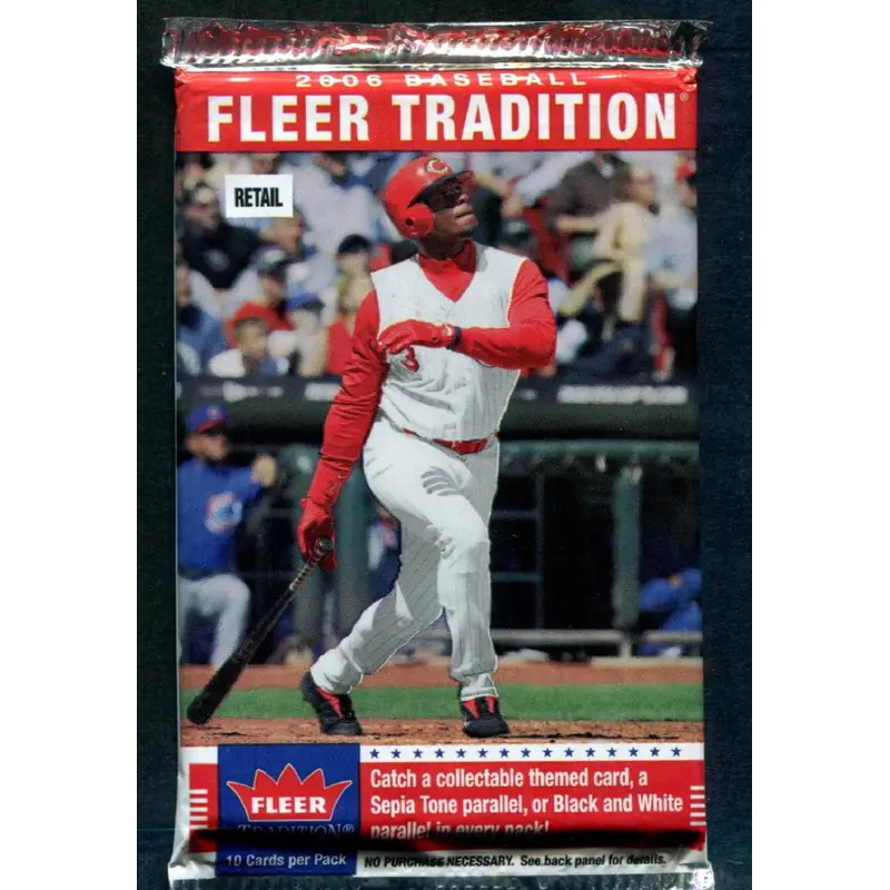 2006 Fleer Tradition Baseball Unopened Pack (Retail)