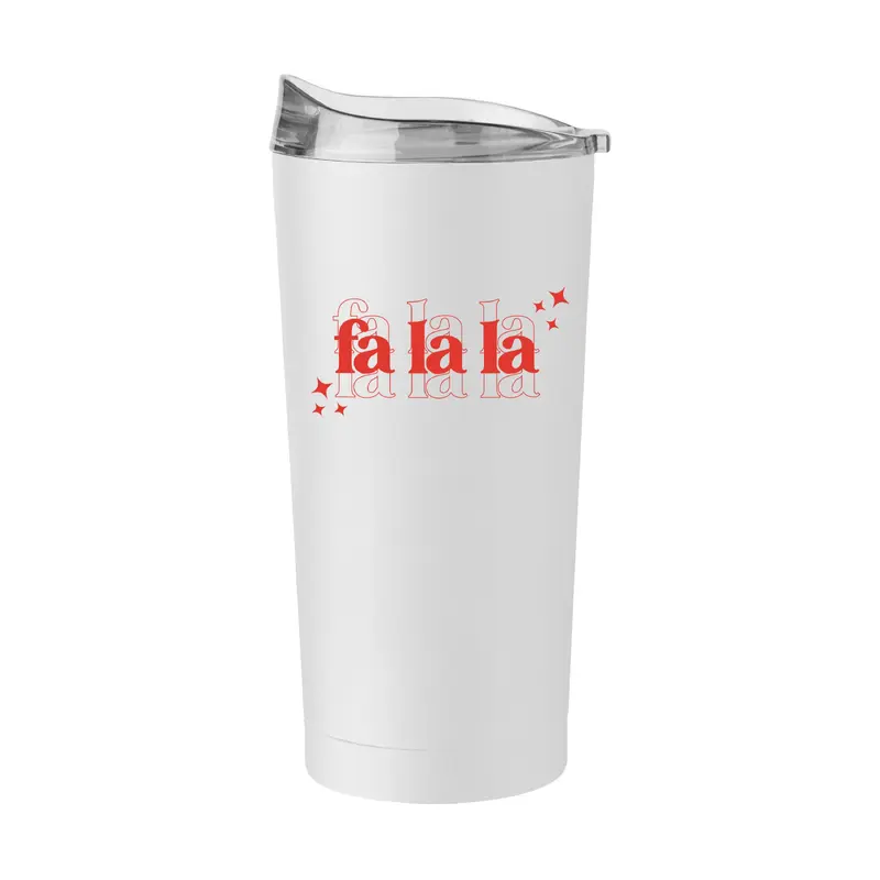 Christmas Falala 20oz Powder Coat Tumbler