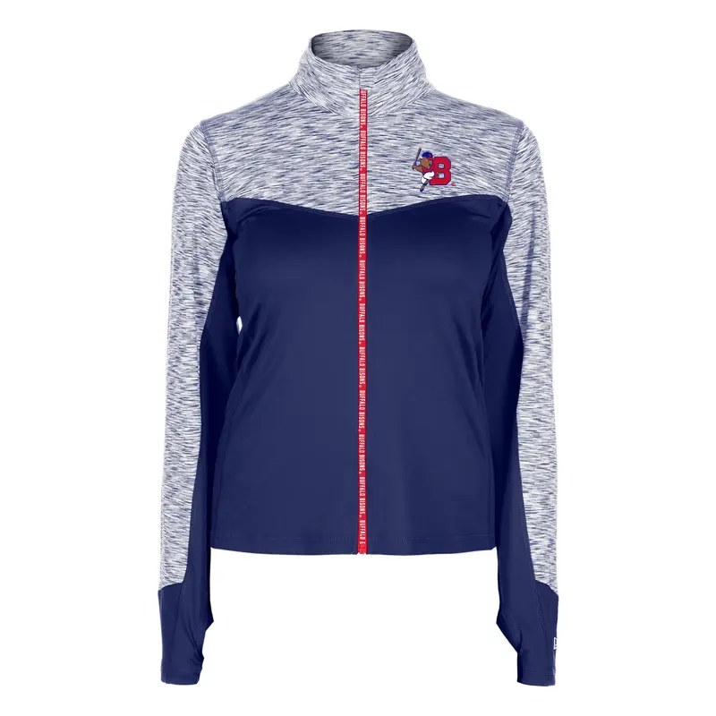 Buffalo Bisons Ladies New Era Active Full Zip