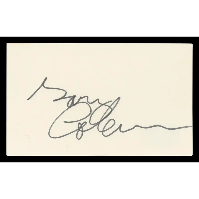 Gary Coleman Diff'rent Strokes Authentic Signed 3x5 Index Card BAS #BL98773