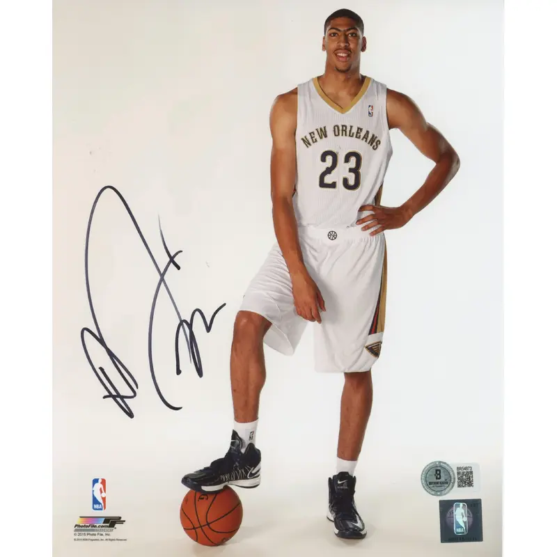 Pelicans Anthony Davis Authentic Signed 8x10 Photo Autographed BAS #BR54873