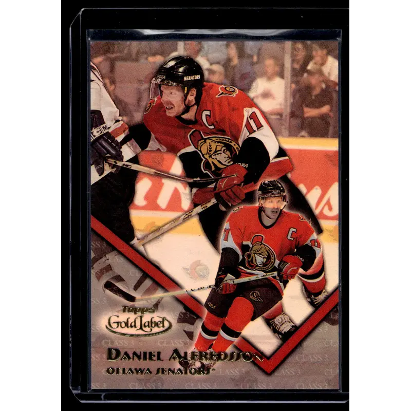 2000-01 Topps Gold Label - Class 3 - Daniel Alfredsson #34
