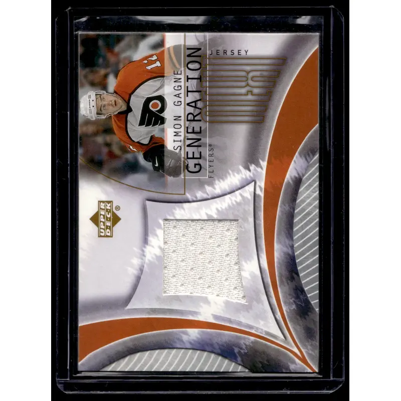 2001-02 Upper Deck - Generation Next Jerseys Simon Gagne #GN-SG