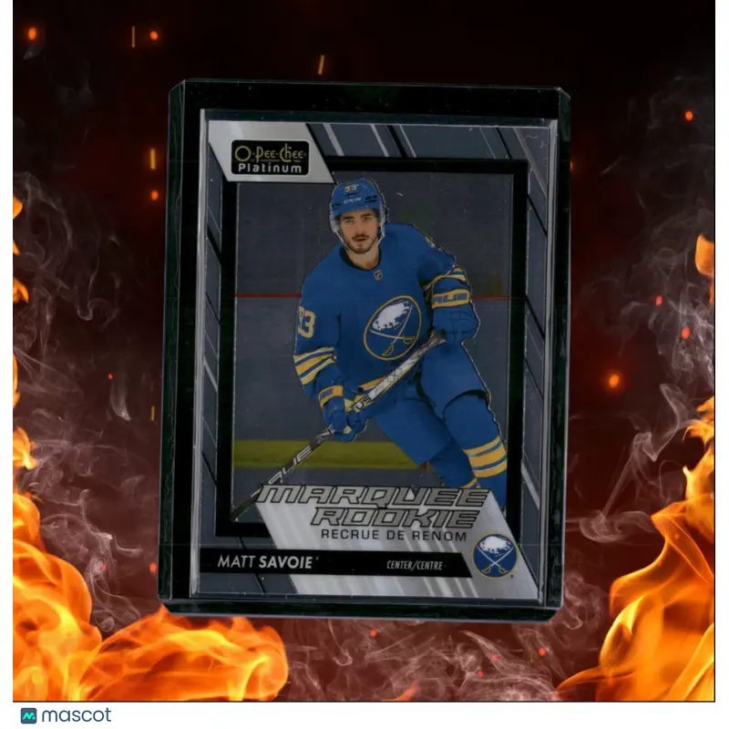 2023-24 O-Pee-Chee Platinum Matt Savoie Marquee (A) Rookie #297