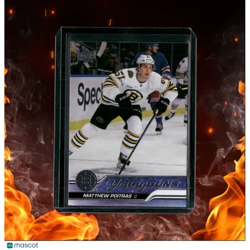 2023-24 Upper Deck Matthew Poitras  Young Guns Rookie #478