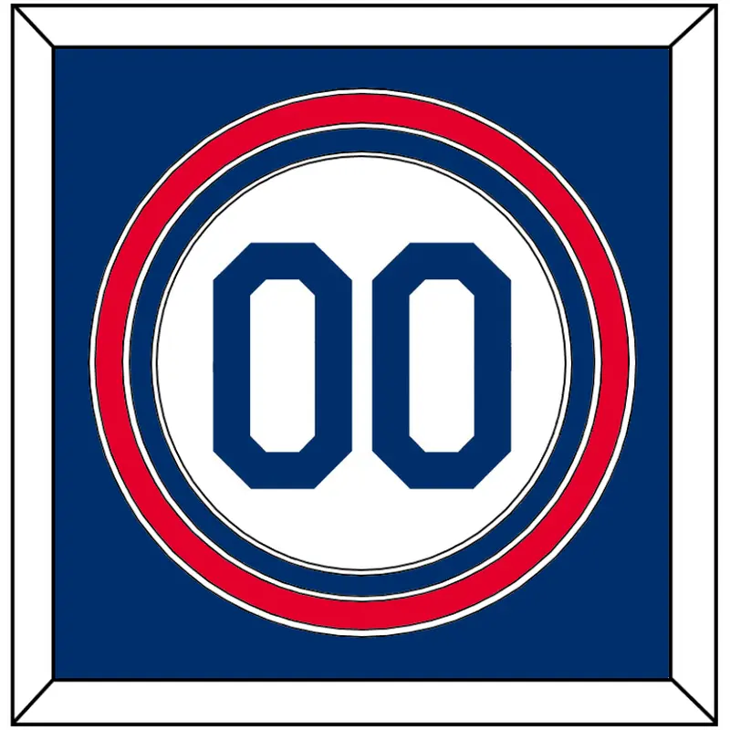 Los Angeles Number - Home White (2007-2023) - Triple Mat 3