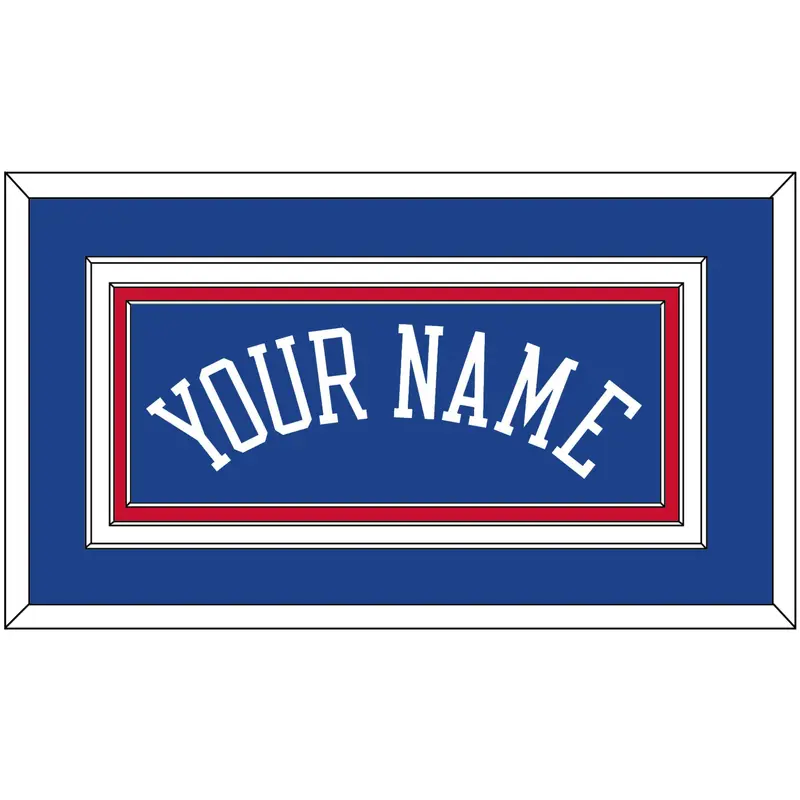 Philadelphia Name - Blue Icon - Triple Mat 2