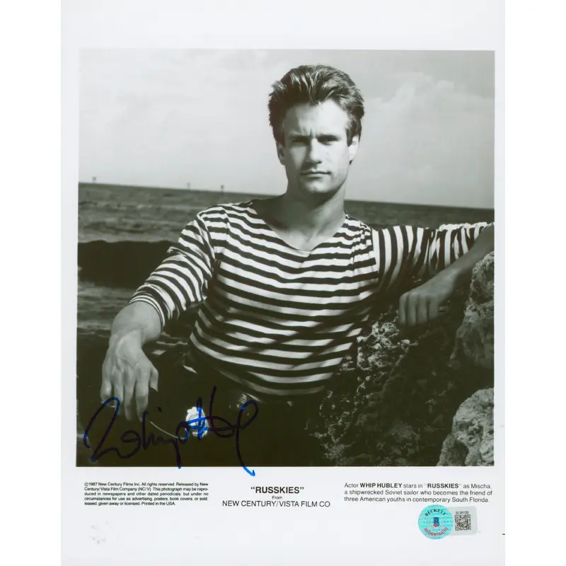 Whip Hubley Russkies Authentic Signed 8x10 Photo BAS #BL96199