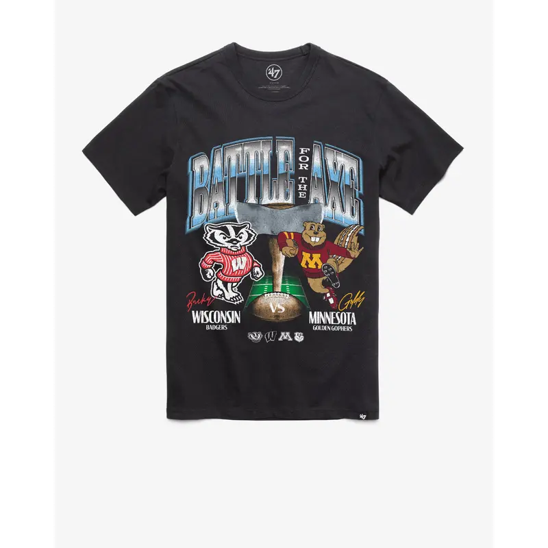 WISCONSIN / MINNESOTA RIVALRY DUELING NCAA '47 FRANKLIN TEE