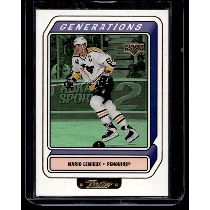 1999-00 Upper Deck Retro - Generations - Mario Lemieux #G5B