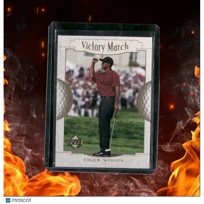 2001 Upper Deck Tiger Woods Victory March #151