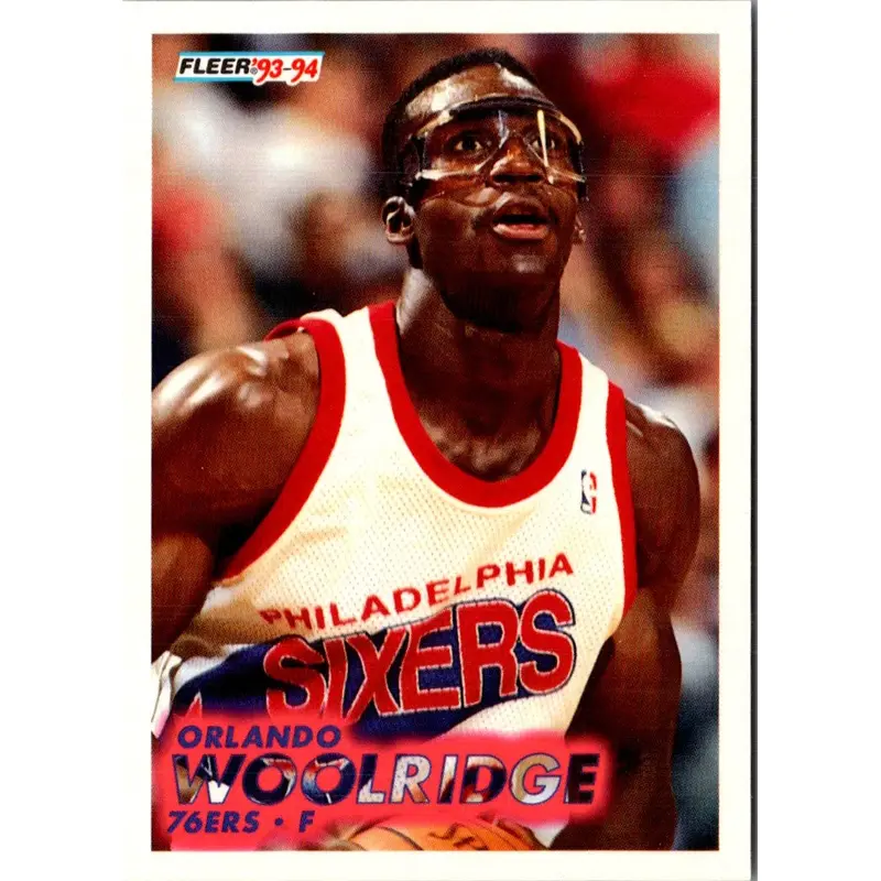 1993 Fleer Orlando Woolridge #354