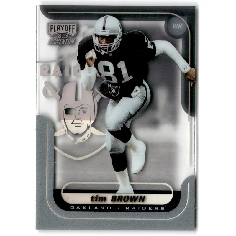 1999 Playoff Momentum SSD Tim Brown #133