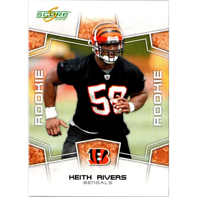 2008 Score Keith Rivers #339 Rookie