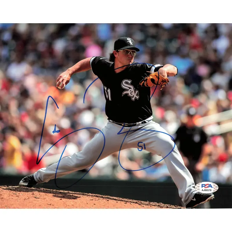 CARSON FULMER signed 8x10 photo Chicago White Sox PSA/DNA Autographed
