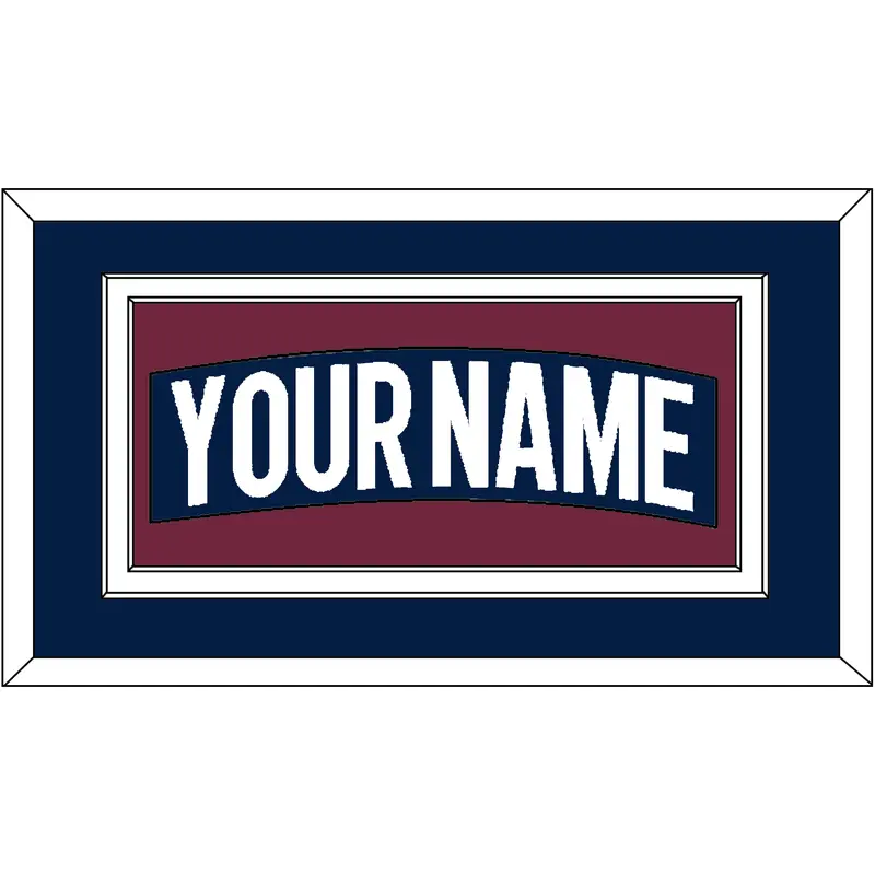 Colorado Nameplate - Alternate Navy - Double Mat 2
