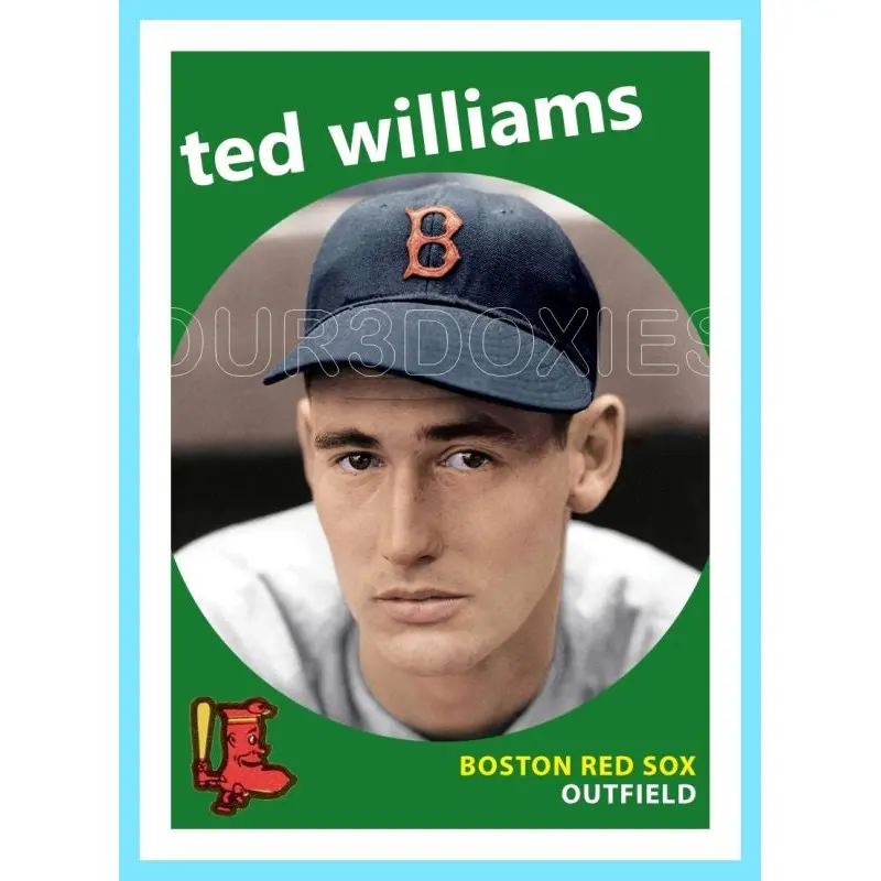 Ted Williams 1959 Topps Custom Card - 4183
