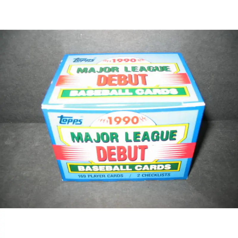 1990 Topps Baseball Major League Debut Factory Set (Authenticate)