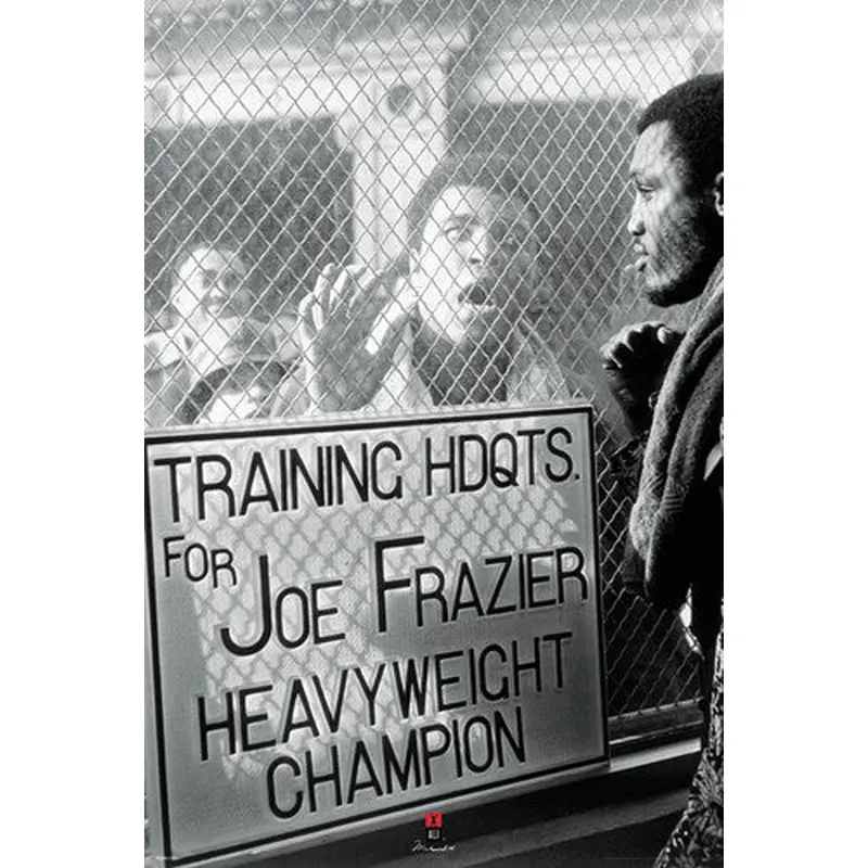 Muhammad Ali vs. Joe Frazier "Window Taunt" (1971) Poster - Pyramid America