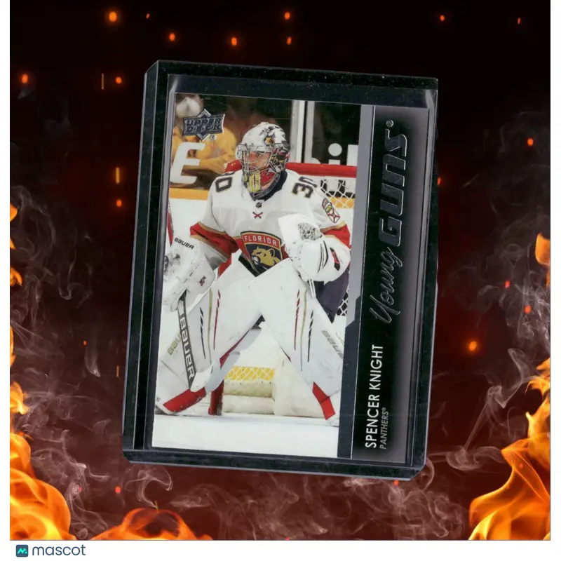 2021-22 Upper Deck Spencer Knight Young Guns Rookie #223