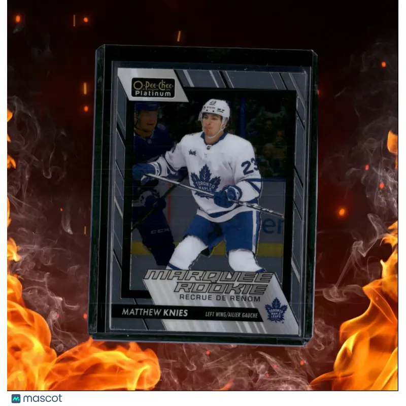 2023-24 O-Pee-Chee Platinum Matthew Knies Marquee (A) Rookie #205