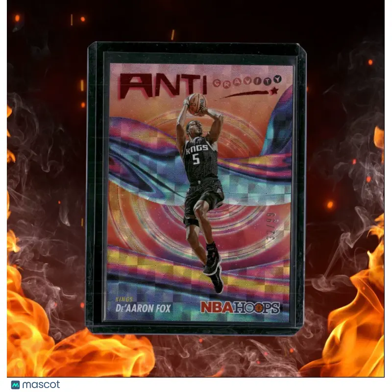 2023-24 Panini Hoops De'Aaron Fox Anti Gravity Hyper Red 32/99 #10