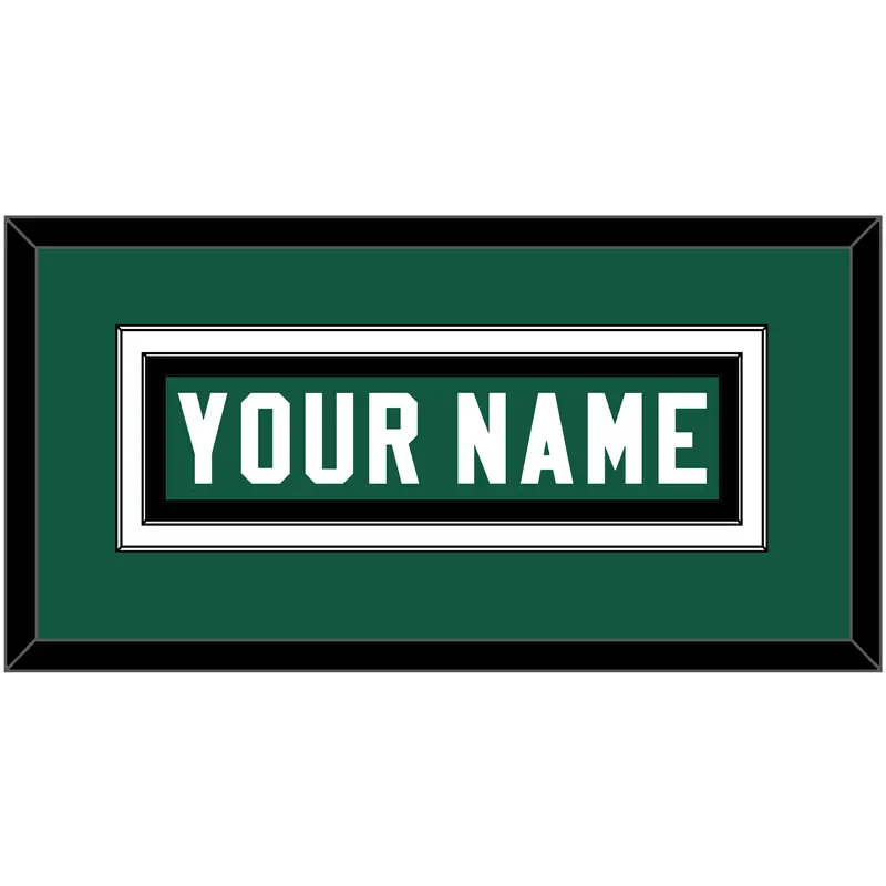 New York Nameplate - Home Green (2019-2023) - Double Mat 3