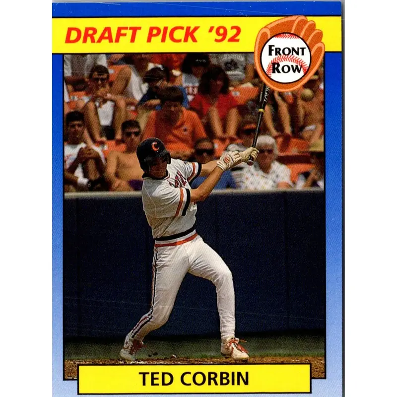 1992 Front Row Draft Picks Ted Corbin #8