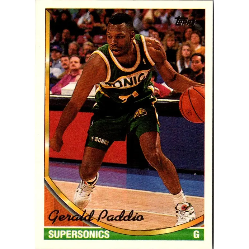 1993 Topps Gold Gerald Paddio #54