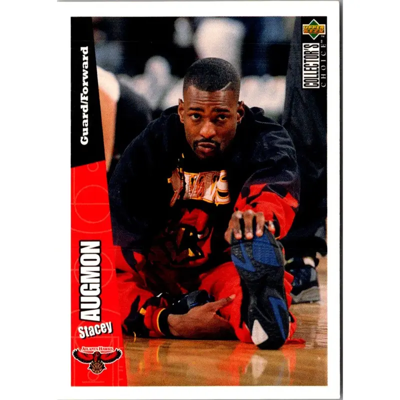 1996 Collector's Choice Stacey Augmon #6