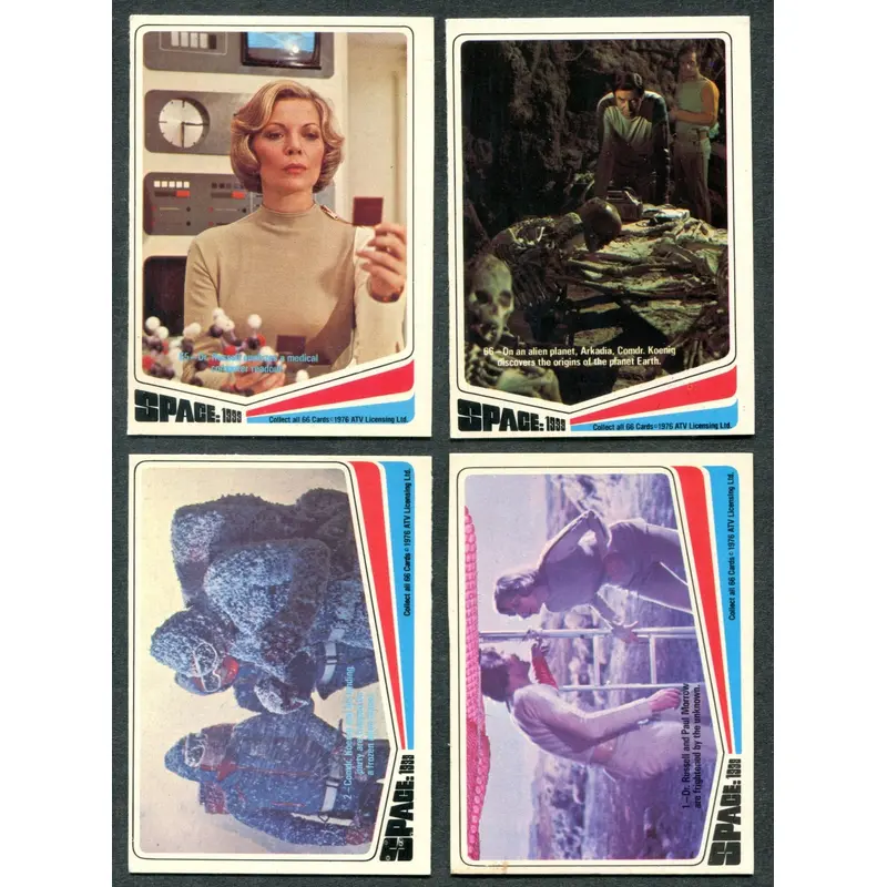 1976 Donruss Space: 1999 Complete Set (66) EX/MT NM