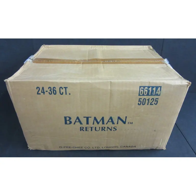 1992 OPC O-Pee-Chee Batman Returns Case (24 Box)