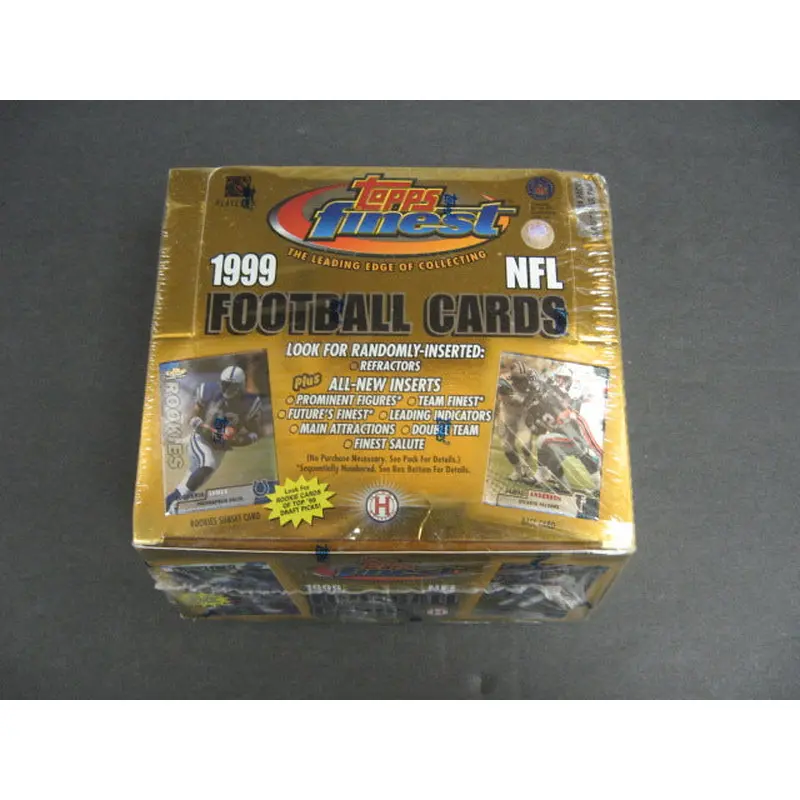 1999 Topps Finest Football Box (Hobby)